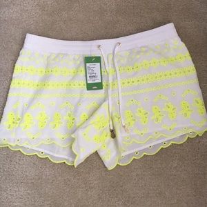 Lilly Pulitzer Embroidered Shorts